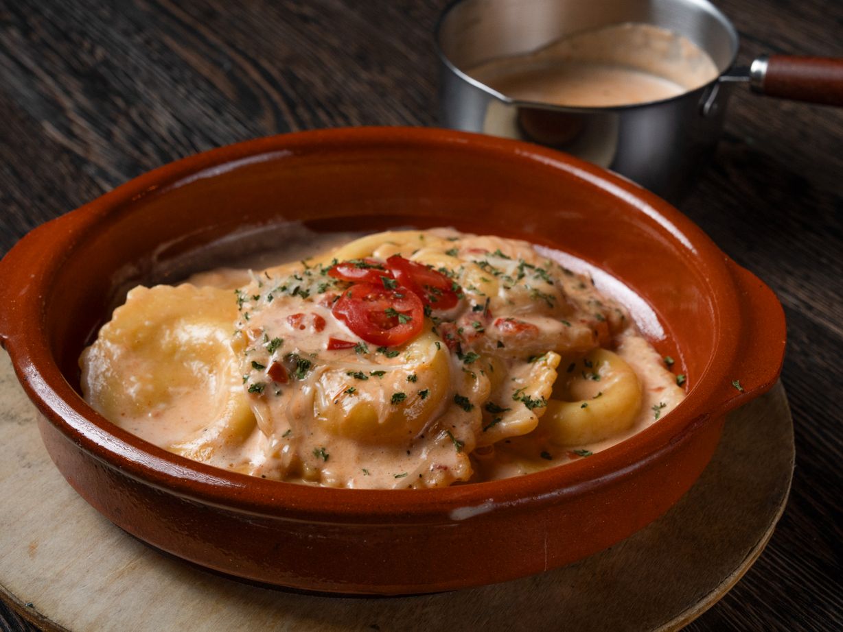 Raviloes de Queso y Calabaza at Bodegon de Lucho in Doral, FL 33166 | YourMenu® Online Ordering