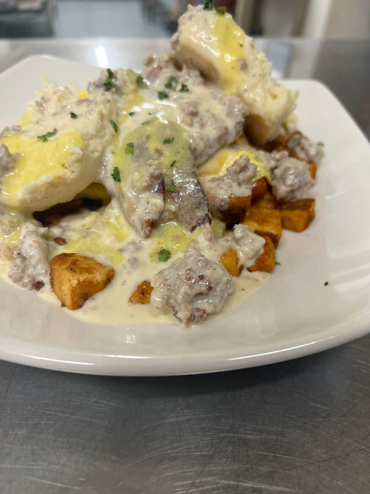 Breakfast Garbage Plate at Hungry Burd in Burdett, NY 14818 | YourMenu® Online Ordering