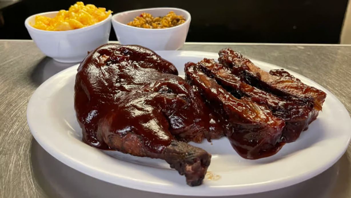 Smoke Chicken & Rib Combo at Simply Soul in Niagara Falls, NY 14301-1100 | YourMenu® Online Ordering