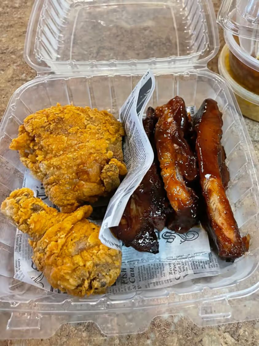 Rib & Chicken Combo at Simply Soul in Niagara Falls, NY 14301-1100 | YourMenu® Online Ordering