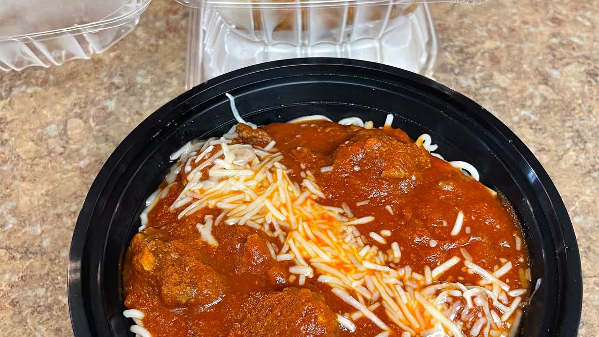 Kids Spaghetti Dinner w/garlic bread at Simply Soul in Niagara Falls, NY 14301-1100 | YourMenu® Online Ordering