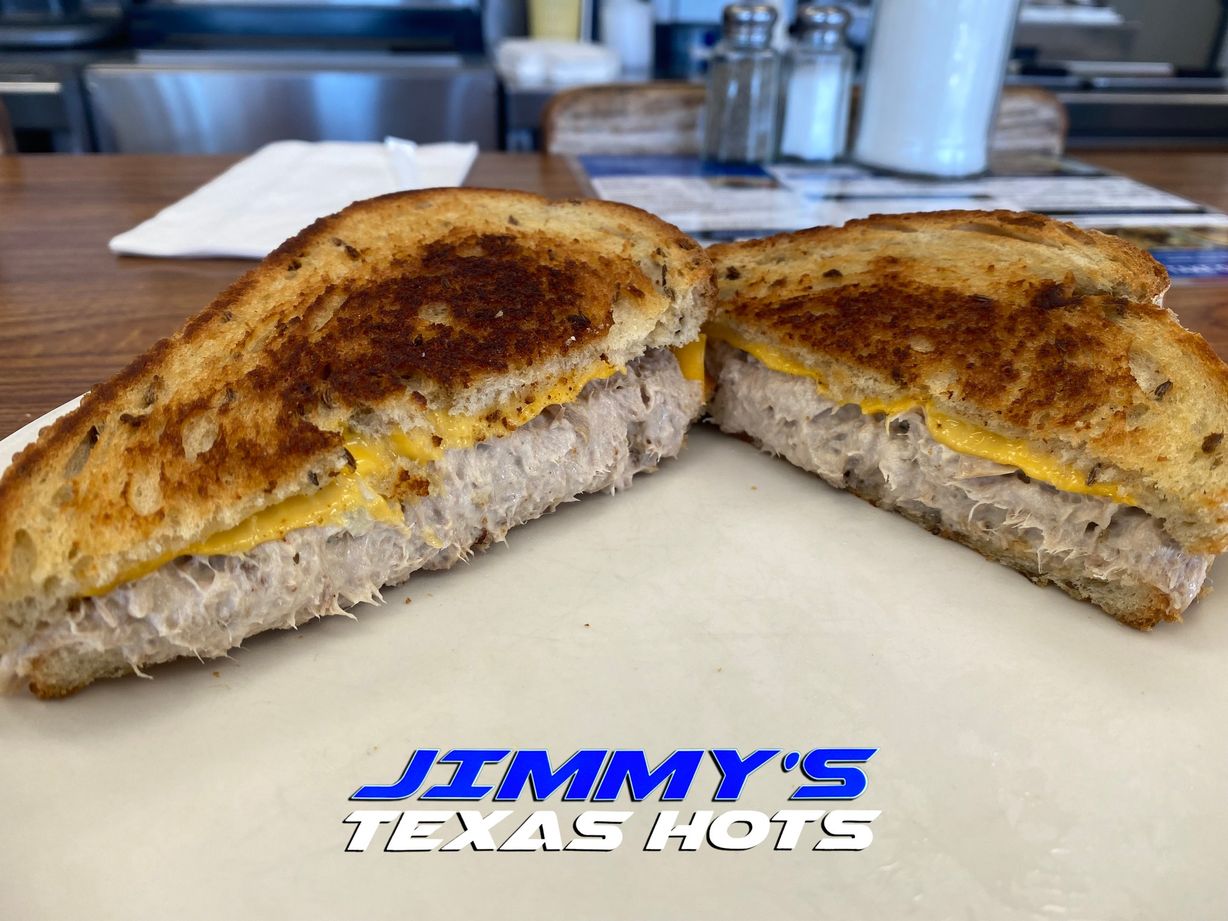 Tuna Melt at Jimmy`s Texas Hots in BUFFALO, NY 142162259 | YourMenu® Online Ordering