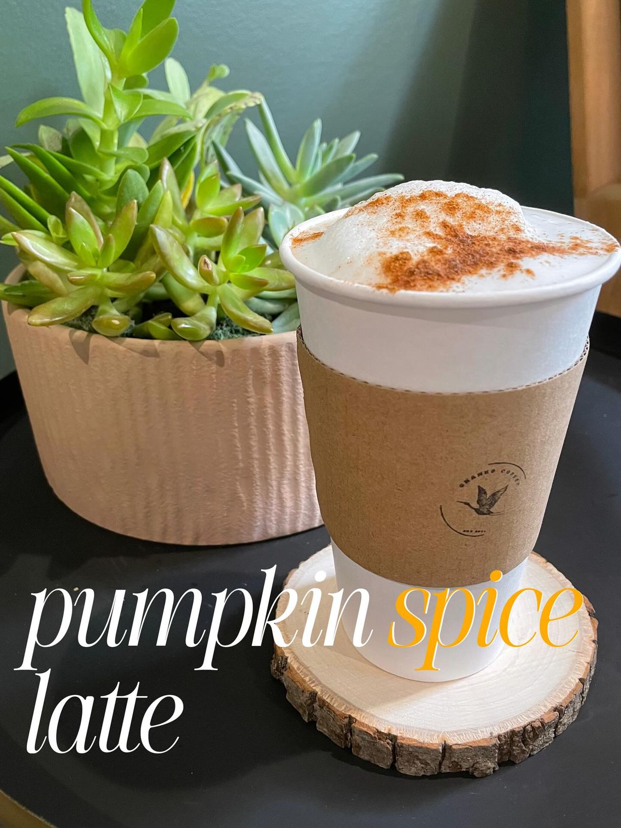 Pumpkin Spice Latte at Cranes Coffee in Acworth, GA 30101 | YourMenu® Online Ordering