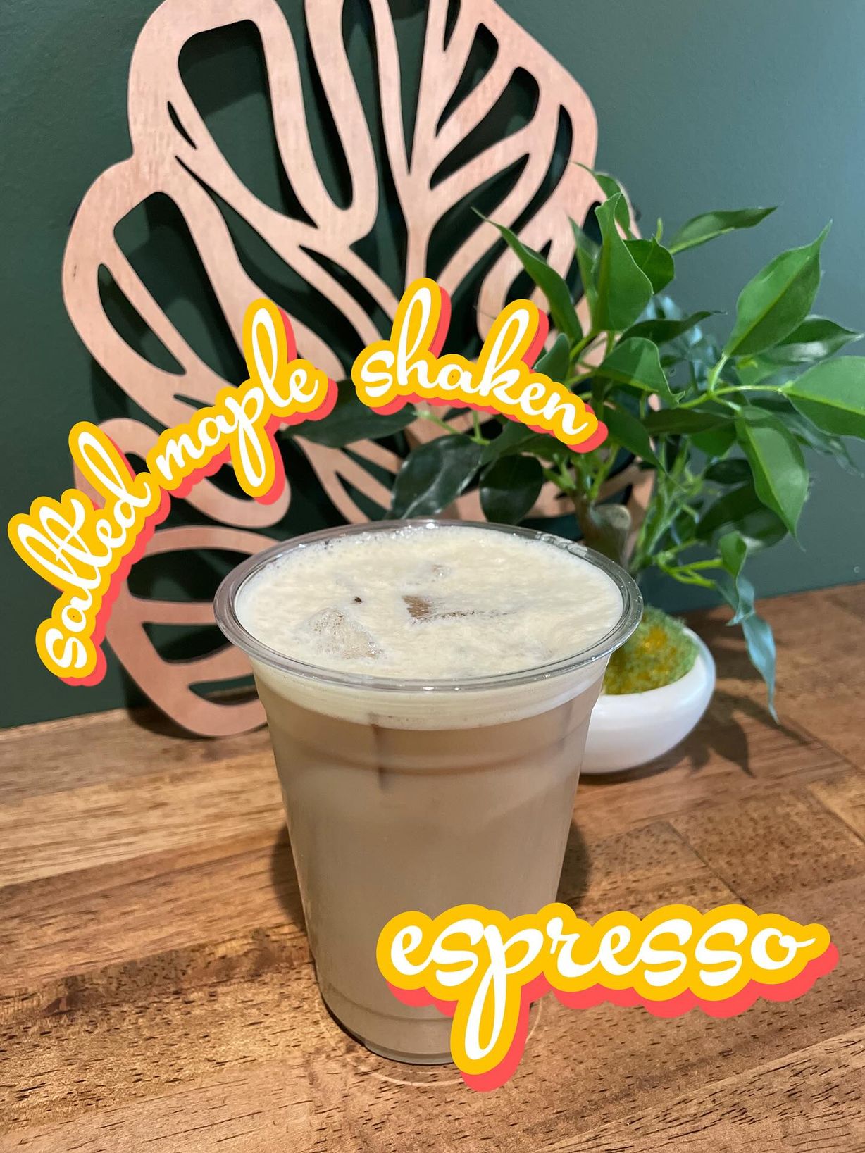 Salted Maple Shaken Espresso at Cranes Coffee in Acworth, GA 30101 | YourMenu® Online Ordering