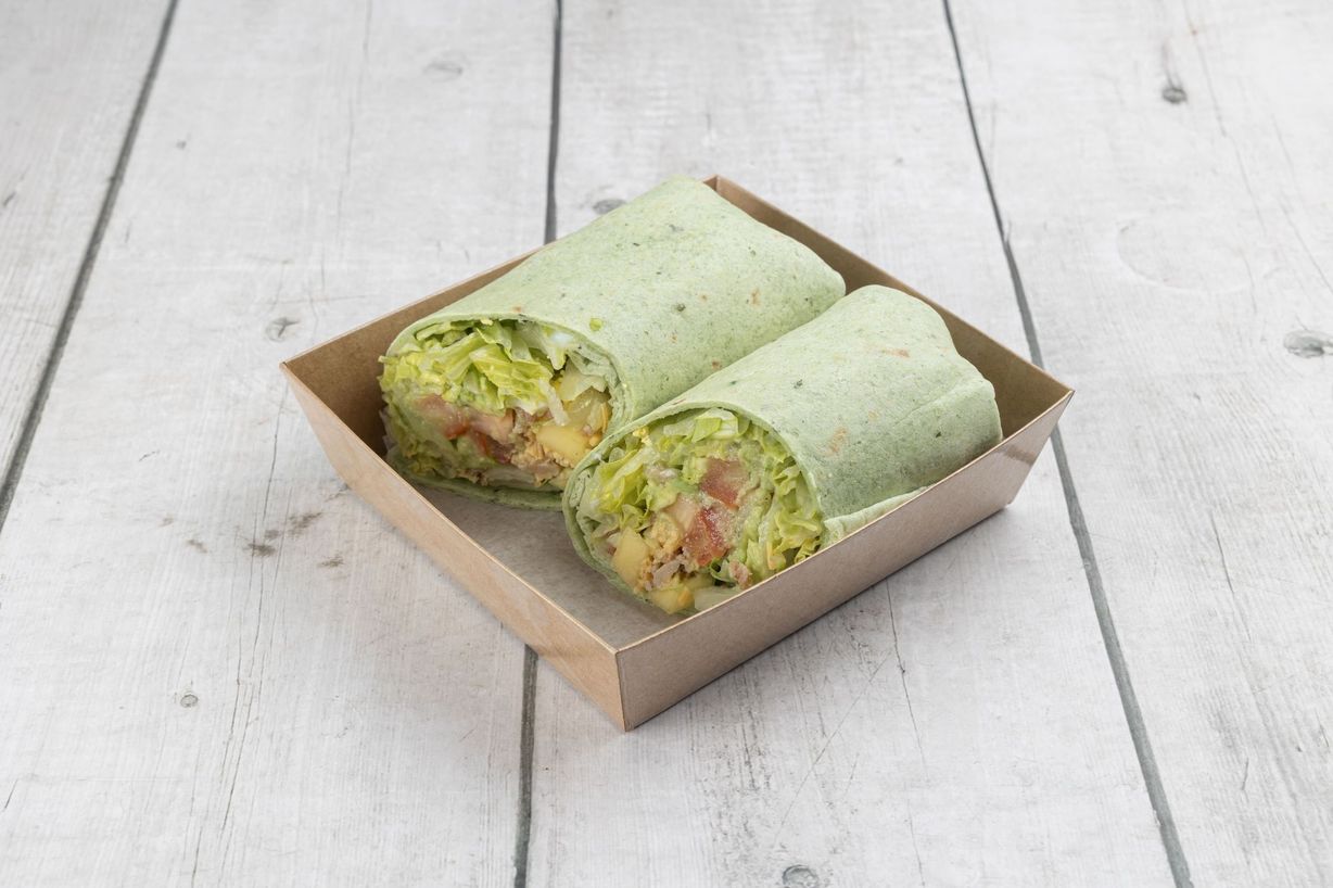 Spruce Cobb Wrap at The Spruce Juice & Eats - Key Biscayne in Key Biscayne, FL 33149 | YourMenu® Online Ordering