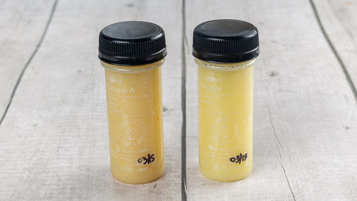 Lemon Ginger Shot at The Spruce Juice & Eats - Key Biscayne in Key Biscayne, FL 33149 | YourMenu® Online Ordering