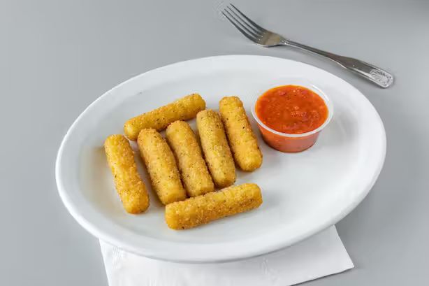 Mozzarella Sticks (6) at Za'Atar Shawarma & Pizza in Bethesda, MD 20814 | YourMenu® Online Ordering