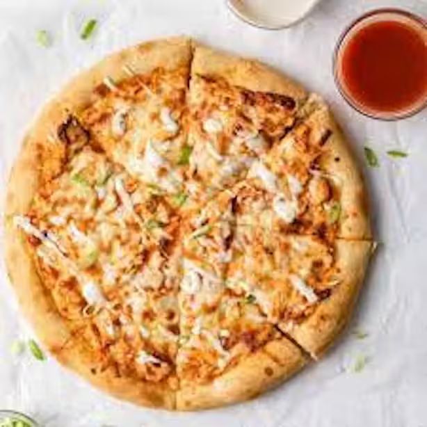 Sm White Buffalo Chicken at Za'Atar Shawarma & Pizza in Bethesda, MD 20814 | YourMenu® Online Ordering