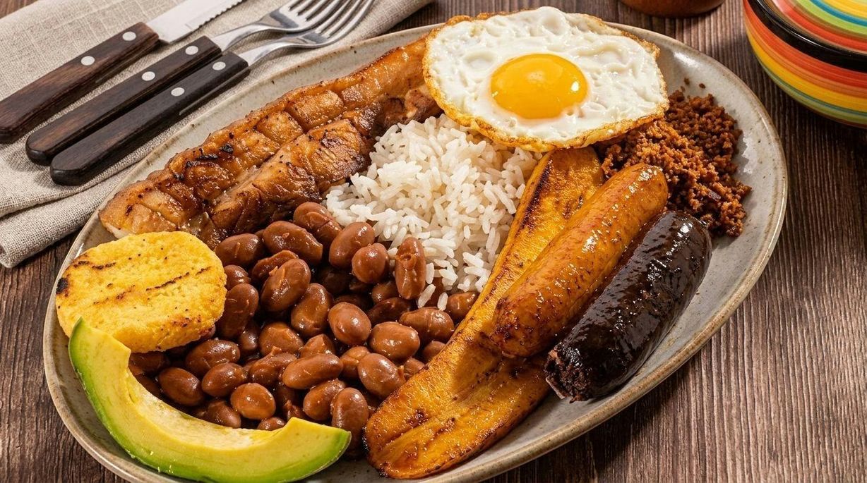 BANDEJA PAISA at El Bochinche Restaurant in Ft. Lauderdale, FL 33319 | YourMenu® Online Ordering