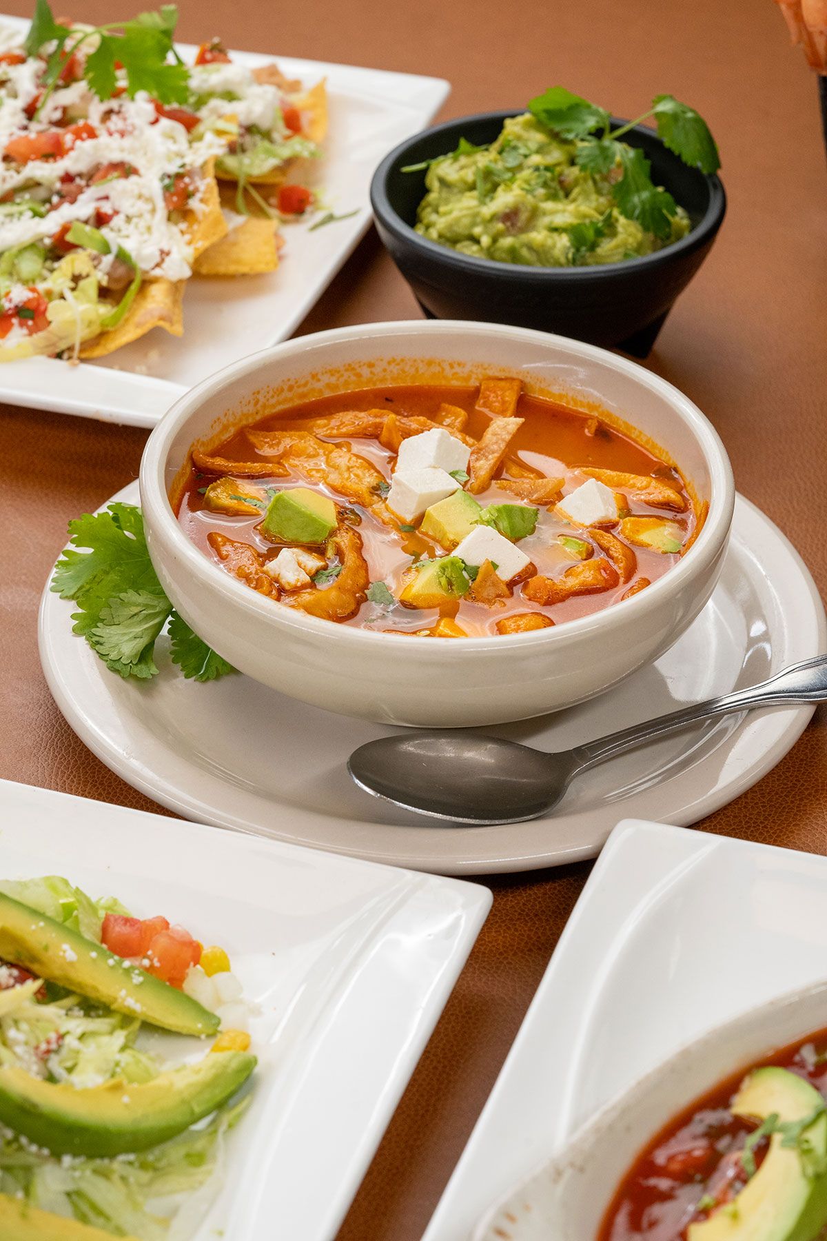 Sopa Azteca at Las Cazuelas in Pembroke Pines, FL 33029 | YourMenu® Online Ordering
