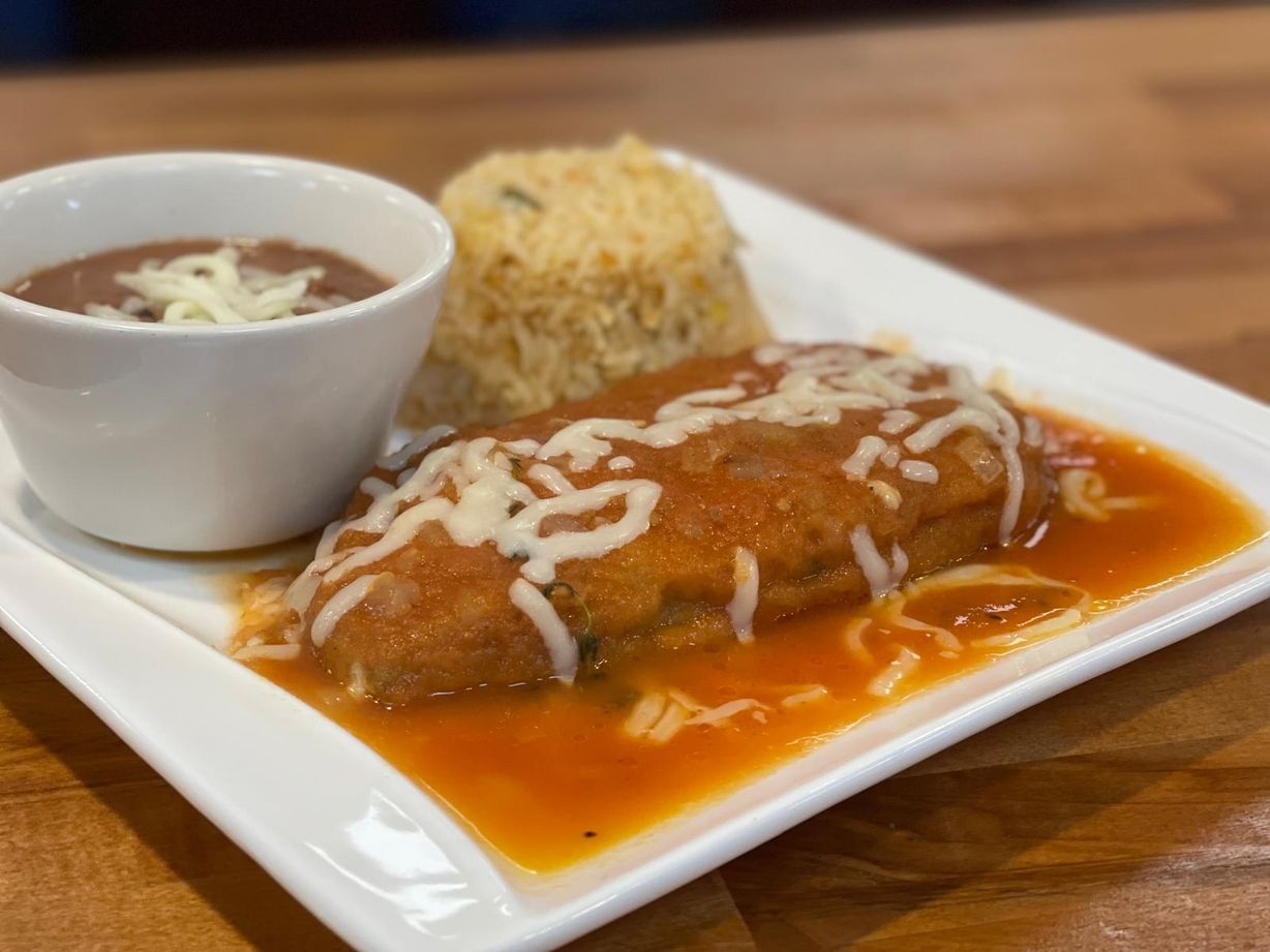 Chile Relleno at Las Cazuelas in Pembroke Pines, FL 33029 | YourMenu® Online Ordering