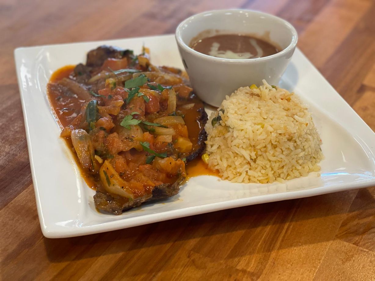 Bistec a la Mexicana at Las Cazuelas in Pembroke Pines, FL 33029 | YourMenu® Online Ordering