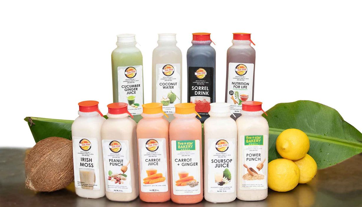 Five Star Juice at Five Star Bakery in Lauderdale Lakes, FL 33309 | YourMenu® Online Ordering
