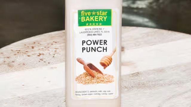 Five Star Power Punch at Five Star Bakery in Lauderdale Lakes, FL 33309 | YourMenu® Online Ordering