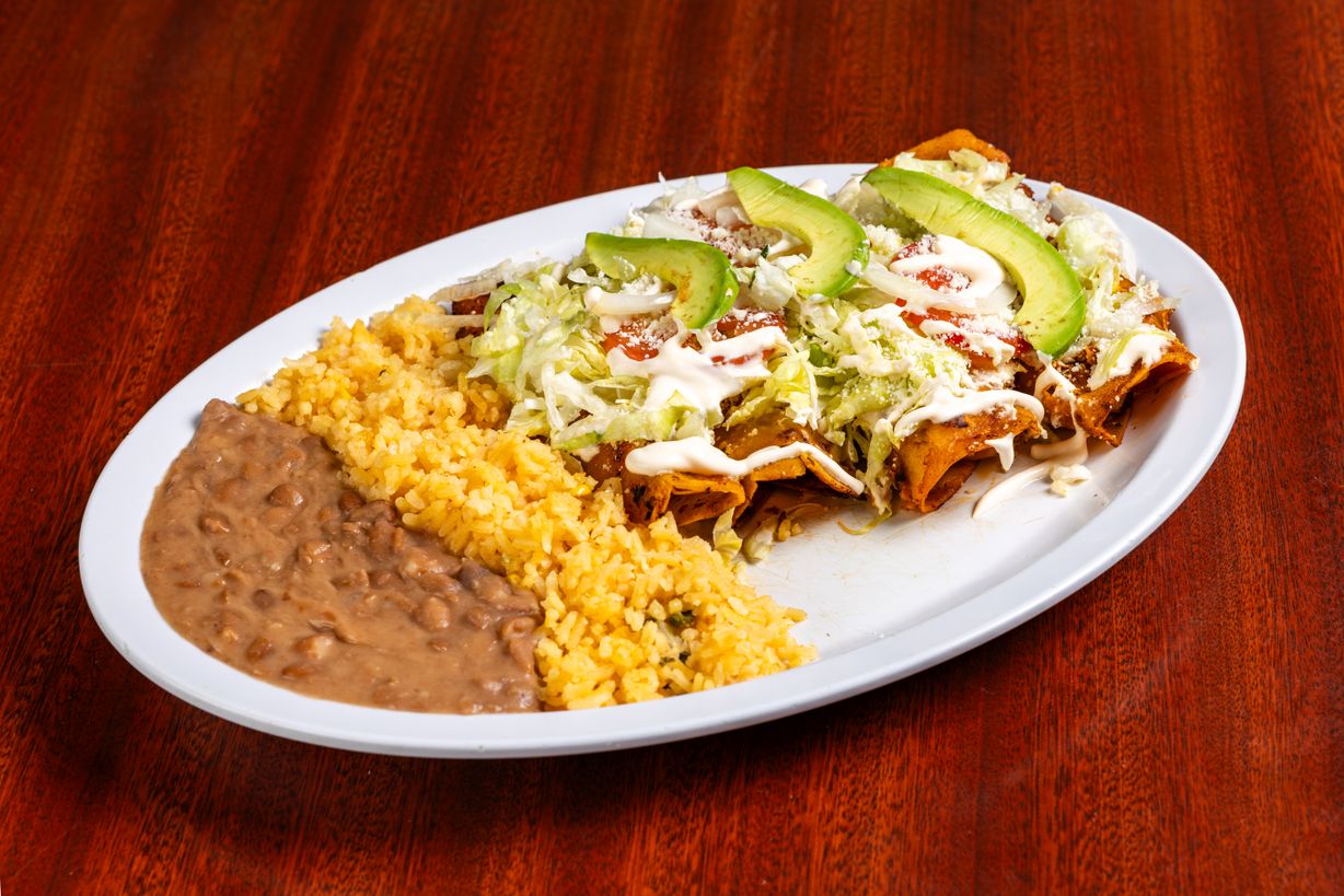 Enchiladas Rojas at Taqueria Latina in Pompano Beach, FL 33064 | YourMenu® Online Ordering