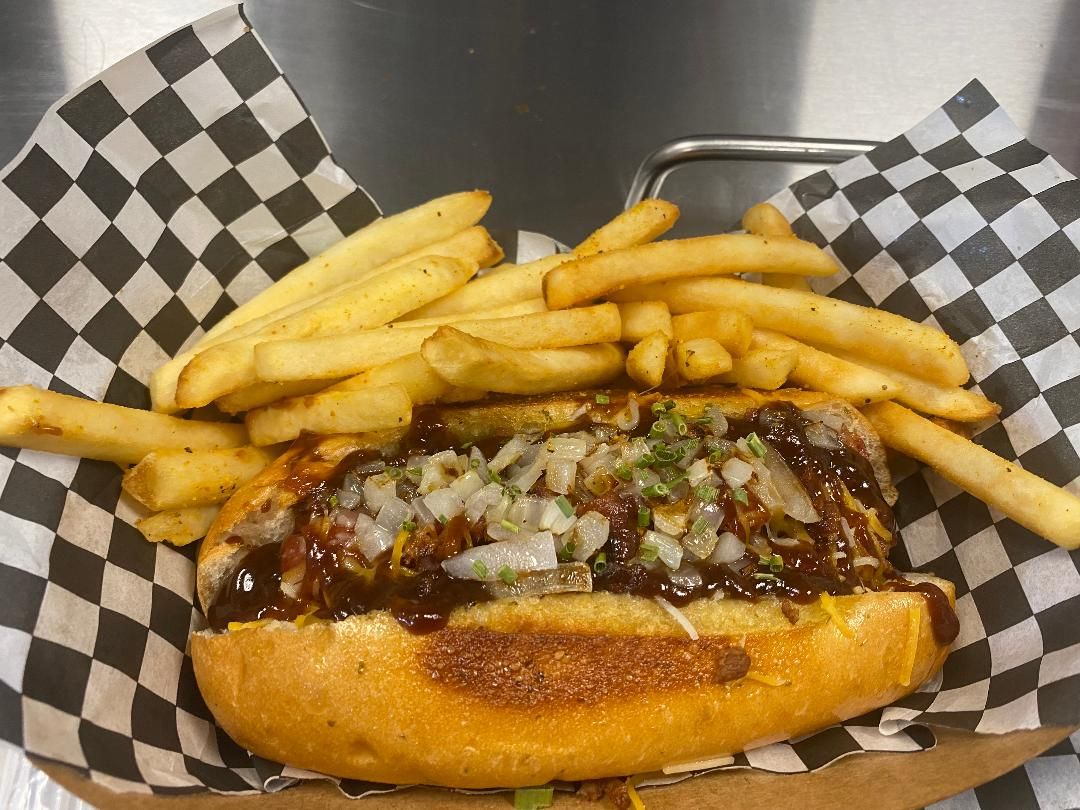 Memphis Blues Dog & Side at STREET EATZ EXPRESS (RAILROAD SQ) in TALLAHASSEE, FL 32310 | YourMenu® Online Ordering