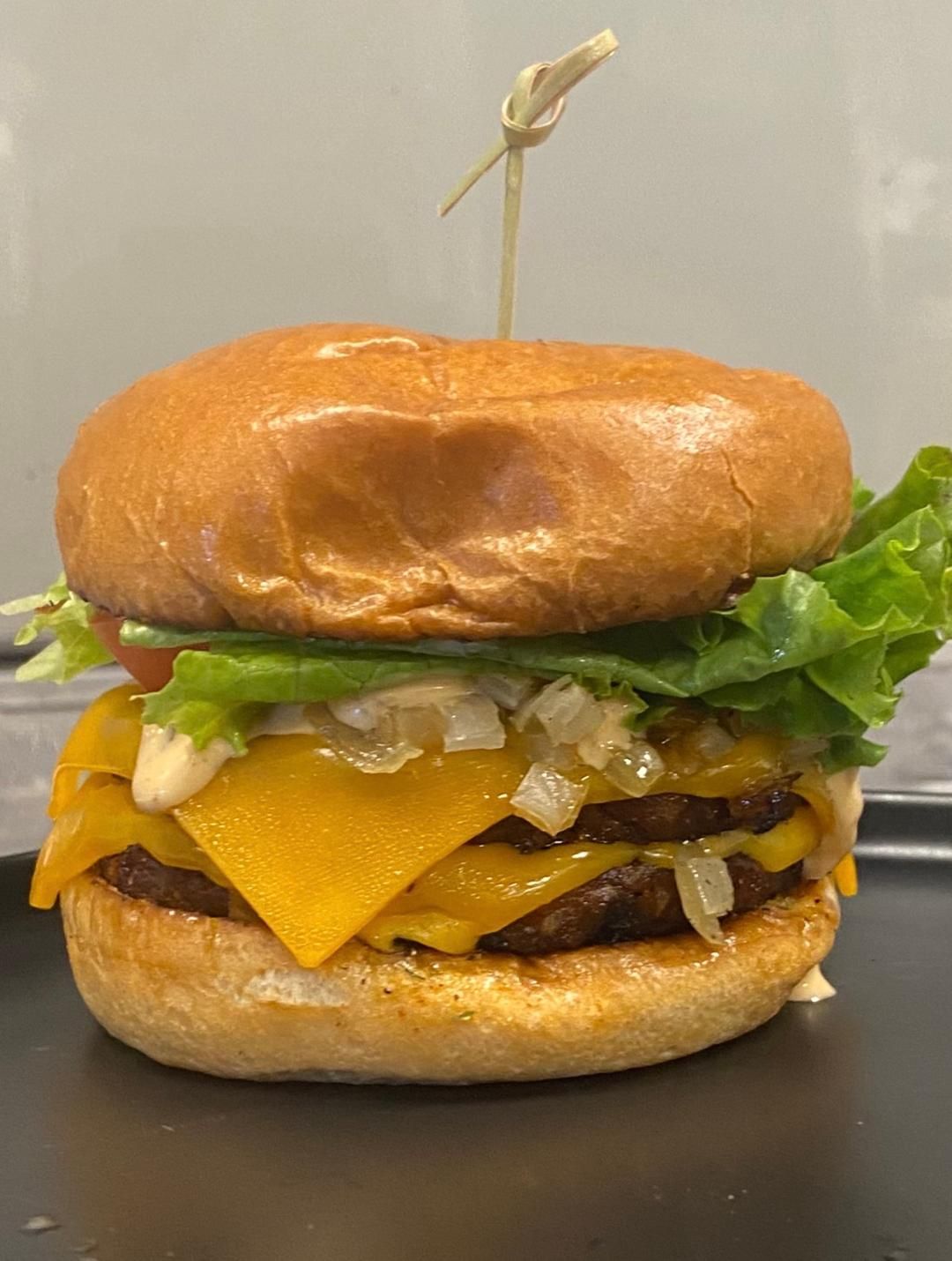 Black Bean Burger & Side at STREET EATZ EXPRESS (RAILROAD SQ) in TALLAHASSEE, FL 32310 | YourMenu® Online Ordering