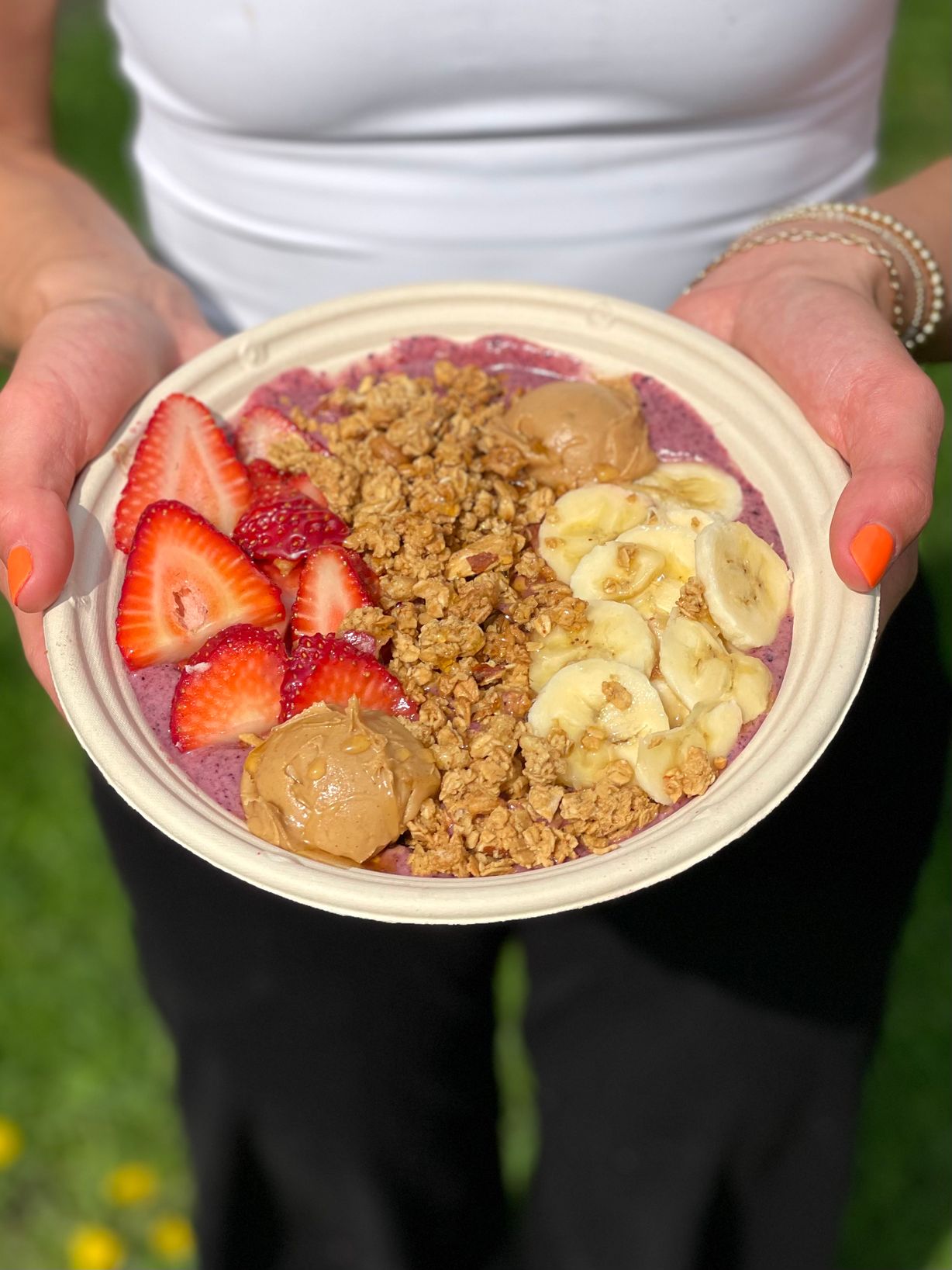 PB & J Smoothie Bowl at Upper Crust in Fredonia, NY 14063 | YourMenu® Online Ordering