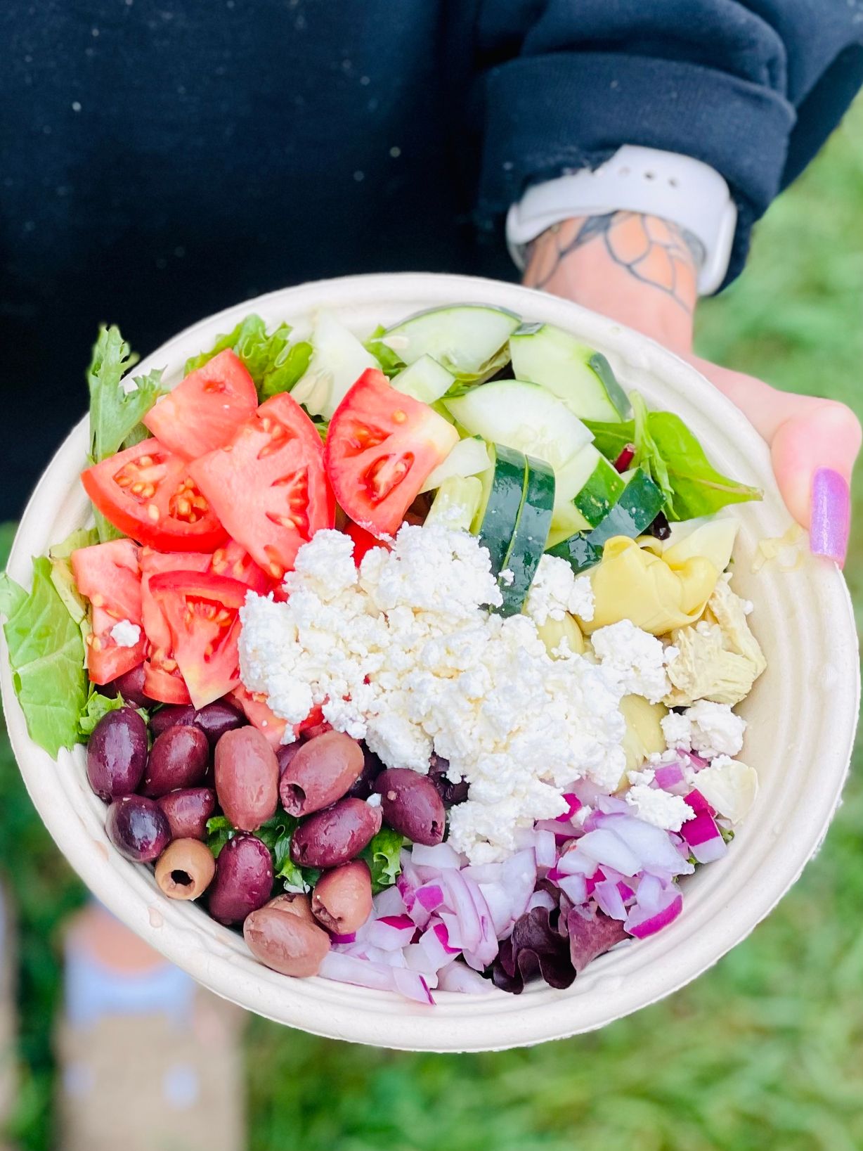 Greek Salad at Upper Crust Bakery in Fredonia, NY 14063 | YourMenu® Online Ordering
