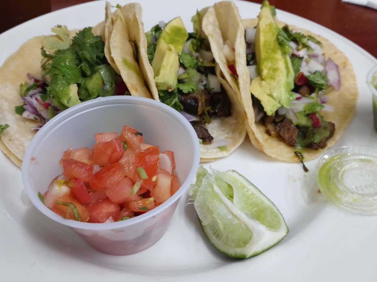Tacos de Carne at Pollo a la Vista Restaurant in GAITHERSBURG, MD 20877 | YourMenu® Online Ordering