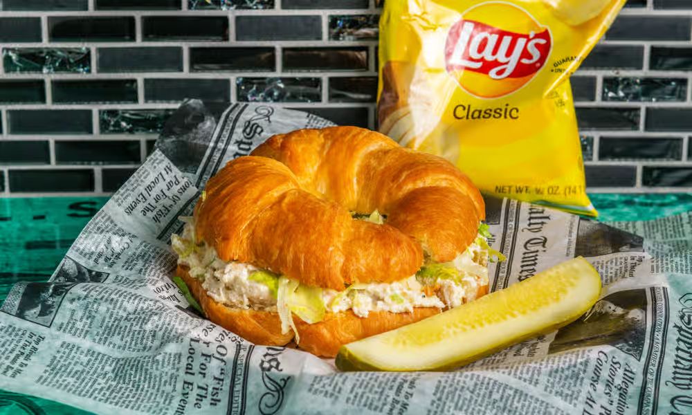 Chicken Salad Croissant at Twin City Deli in Tonawanda, NY 14150 | YourMenu® Online Ordering