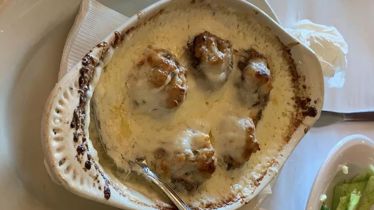 7. Stuffed Mushrooms w/ Marinara Sauce at Joe's Italian - Hempstea in HEMPSTEAD, TX 77445 | YourMenu® Online Ordering