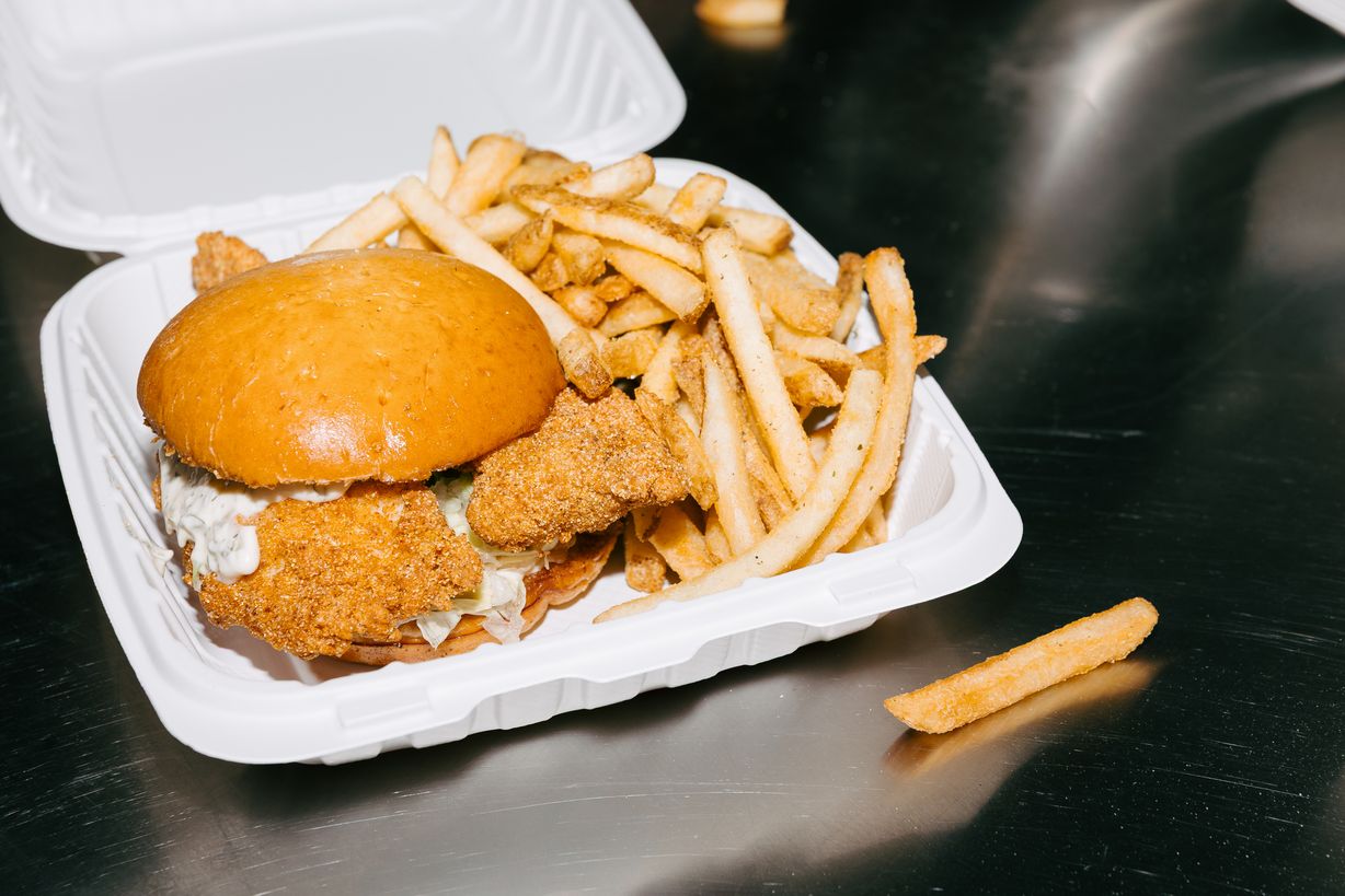Southern Fried Catfish Sandwich at Mr. Philly's in North Las Vegas, NV 89032 | YourMenu® Online Ordering