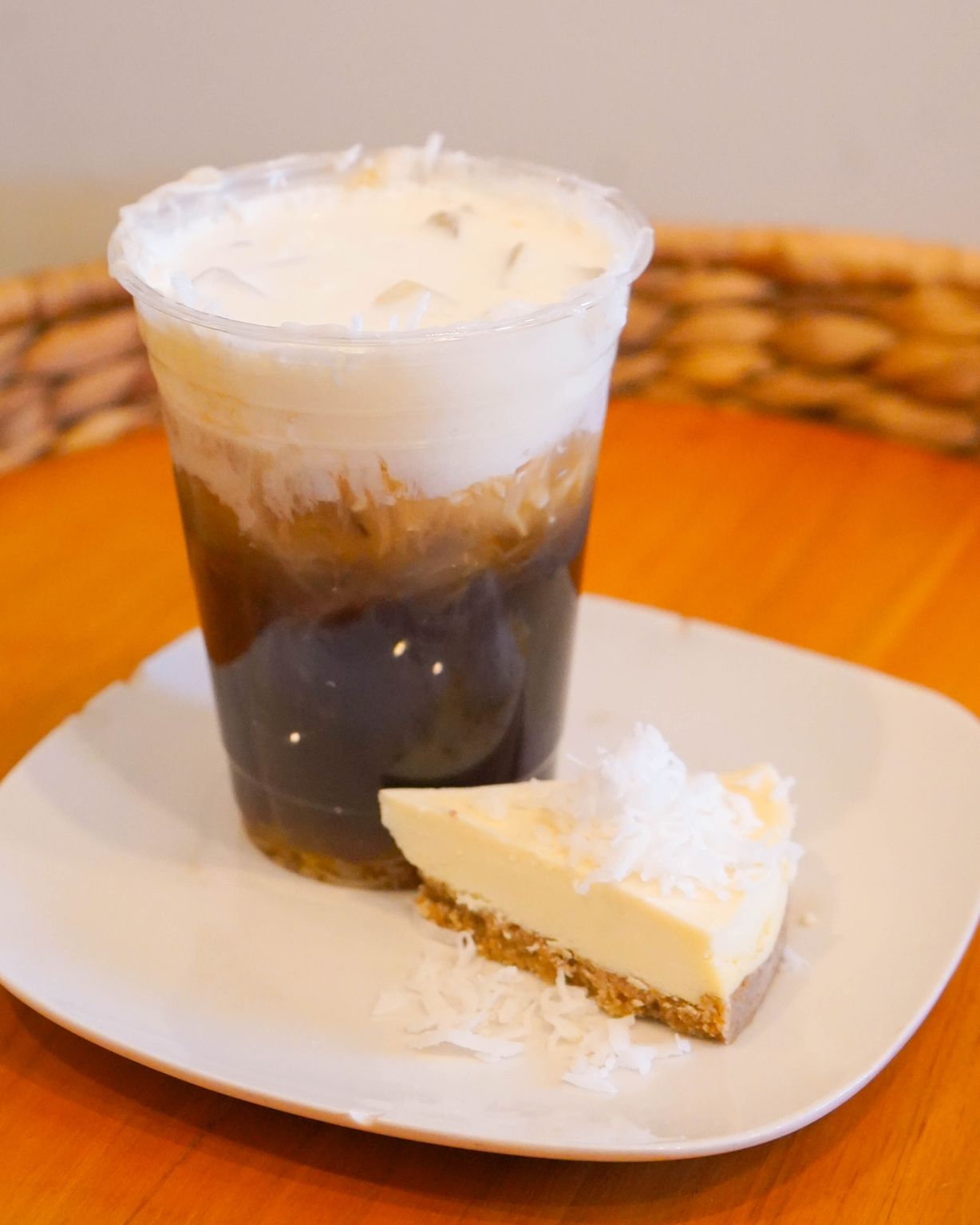Coconut Cheesecake at FARM HOUSE BREW in MONROVIA, IN 46157 | YourMenu® Online Ordering