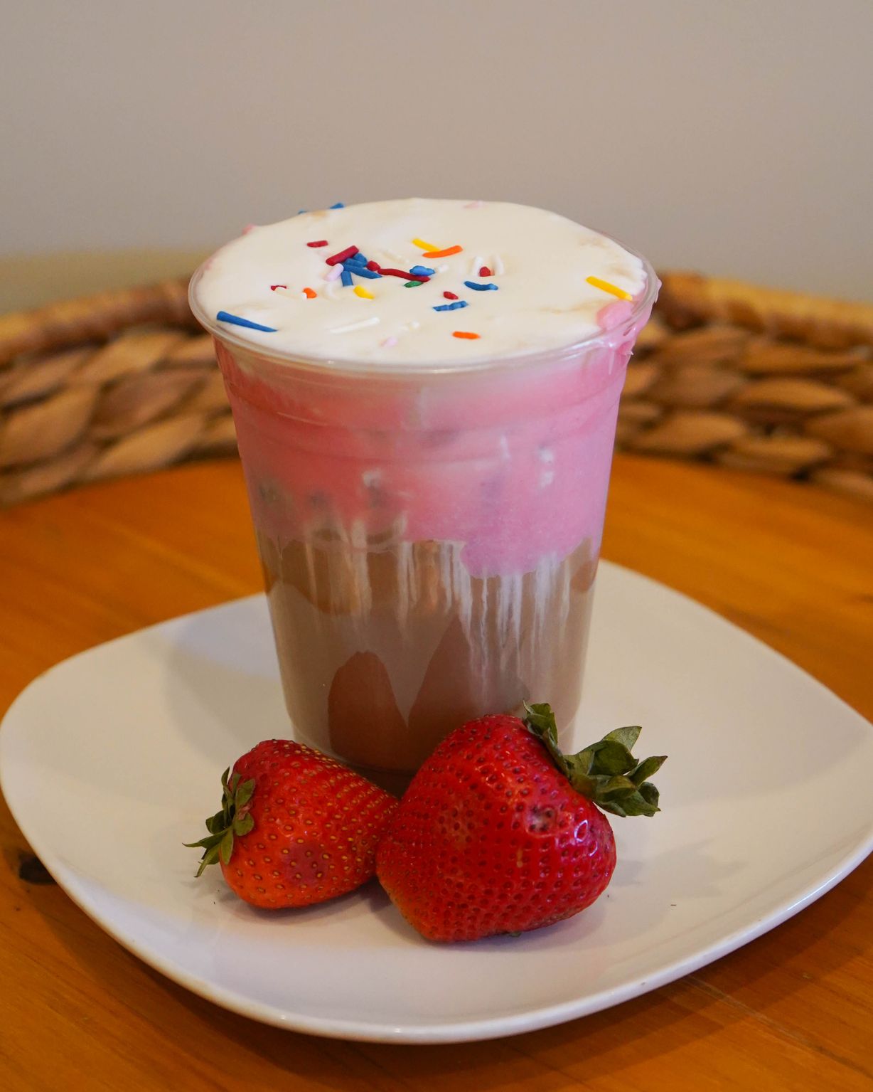 Strawberry Wedding Cake at FARM HOUSE BREW in MONROVIA, IN 46157 | YourMenu® Online Ordering