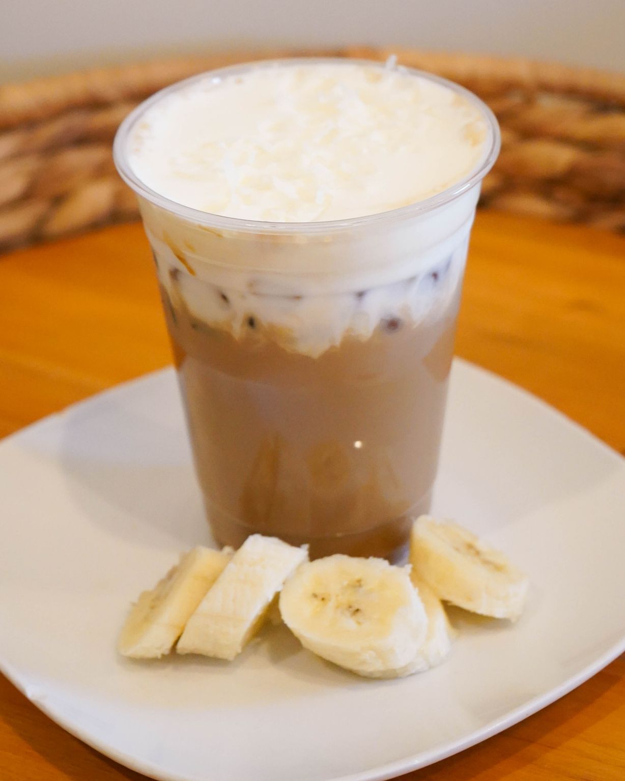 Banana Coconut Latte at FARM HOUSE BREW in MONROVIA, IN 46157 | YourMenu® Online Ordering