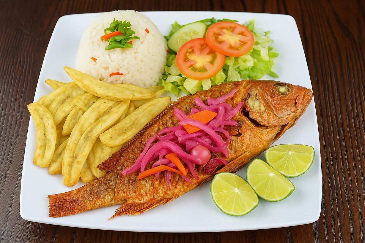 Pescado Frito Pequeño (Medium Fried Fish) at Restaurante La Progreseña in Pompano Beach, FL 33064 | YourMenu® Online Ordering