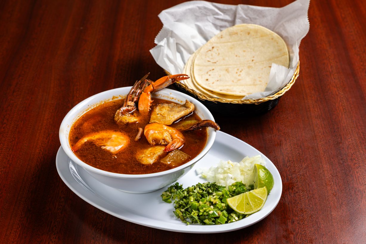 Caldo Camaron at Tacos Locos in Pompano Beach, FL 33064 | YourMenu® Online Ordering
