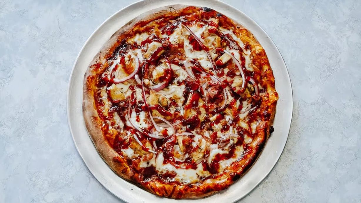 BBQ Chicken Pizza (Mega) at OBO Pizza - Waldorf in Waldorf, MD 20602 | YourMenu® Online Ordering