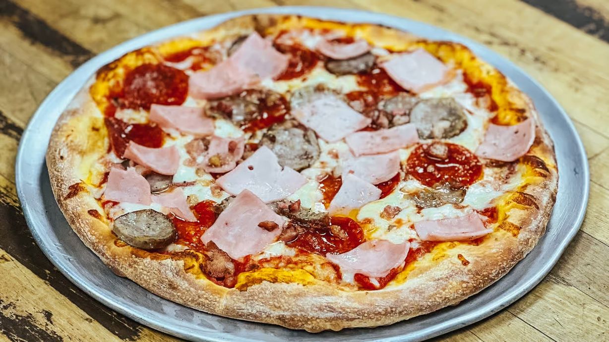 Meat Lovers Pizza (Personal) at OBO Pizza - Waldorf in Waldorf, MD 20602 | YourMenu® Online Ordering
