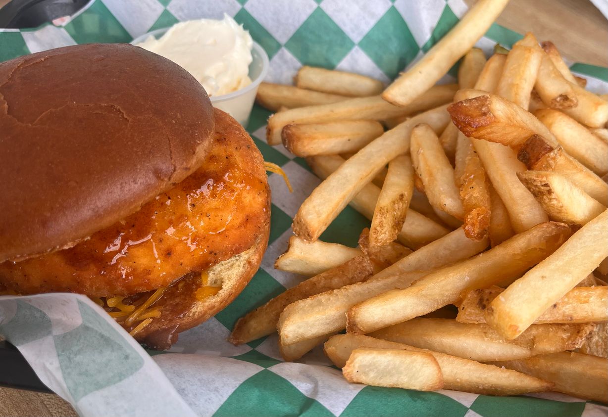 Honey Crunch Chicken Sandwich at Central Station on Central Ave in Dunkirk, NY 14048 | YourMenu® Online Ordering