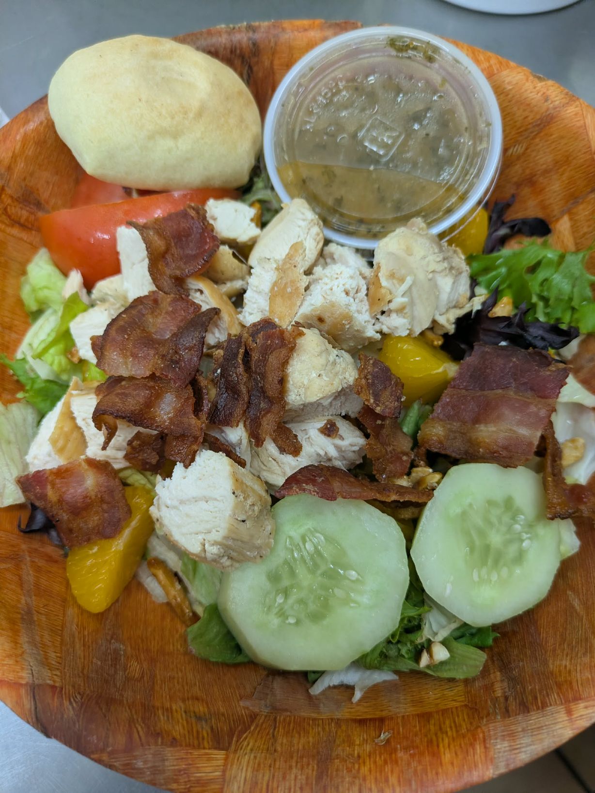 Mandarin Sweet & Sour Chicken Salad at Central Station on Central Ave in Dunkirk, NY 14048 | YourMenu® Online Ordering