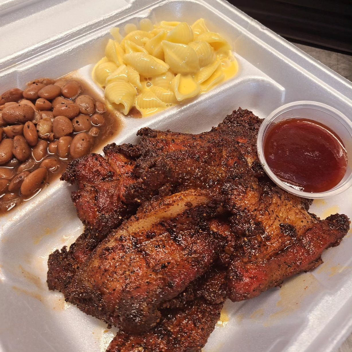 Burnt Ends Plate at Indian Creek Smokehouse in Northlake, TX 76247 | YourMenu® Online Ordering