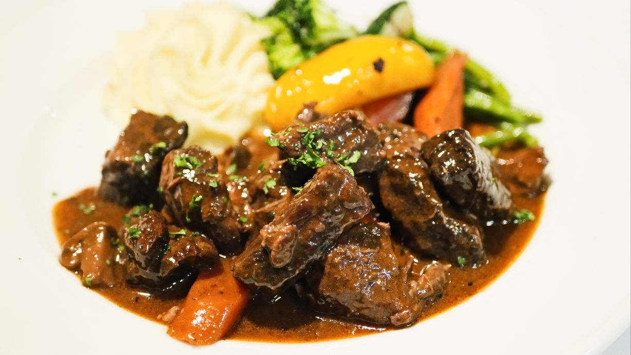Beef Bourguignon at Marigold Cafe & Bakery in Colorado Springs, CO 80919 | YourMenu® Online Ordering