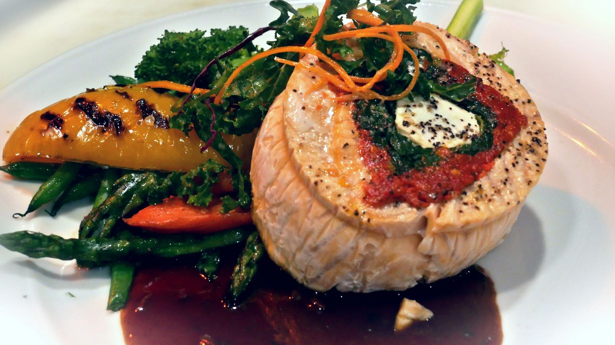 Salmon Roulade at Marigold Cafe & Bakery in Colorado Springs, CO 80919 | YourMenu® Online Ordering