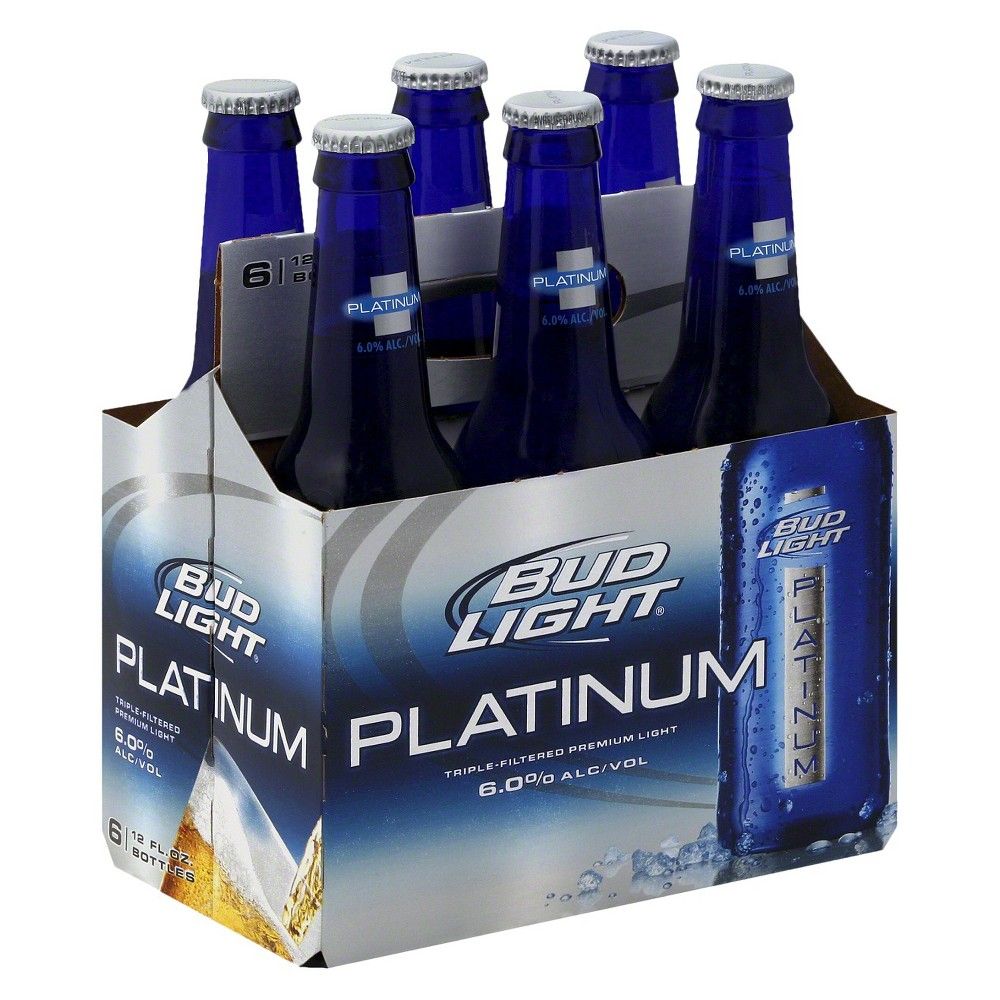 Bud Light Platinum 6pk Btle at SILVERMAN LIQUOR STORE in BALTIMORE, MD 21202 | YourMenu® Online Ordering