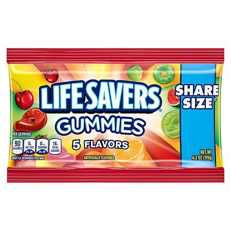 Lifesavers Gummies King Size at SILVERMAN LIQUOR STORE in BALTIMORE, MD 21202 | YourMenu® Online Ordering