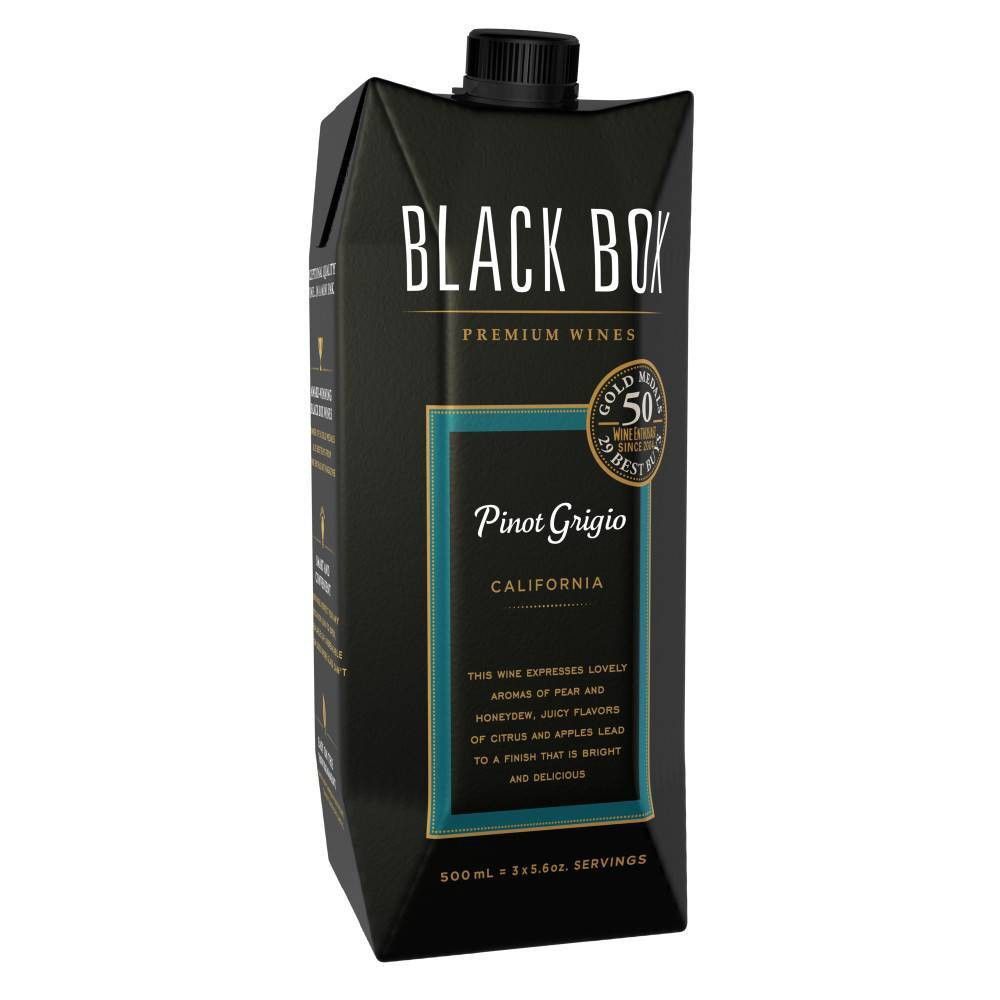 Black Box Pinot Grigio 500ml at SILVERMAN LIQUOR STORE in BALTIMORE, MD 21202 | YourMenu® Online Ordering