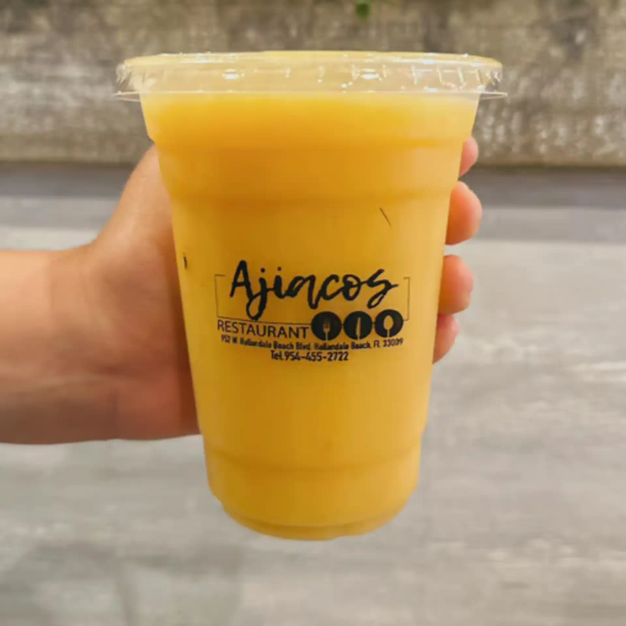 Limonada Mango at Ajiacos Restaurant in Hallandale Beach, FL 33009 | YourMenu® Online Ordering