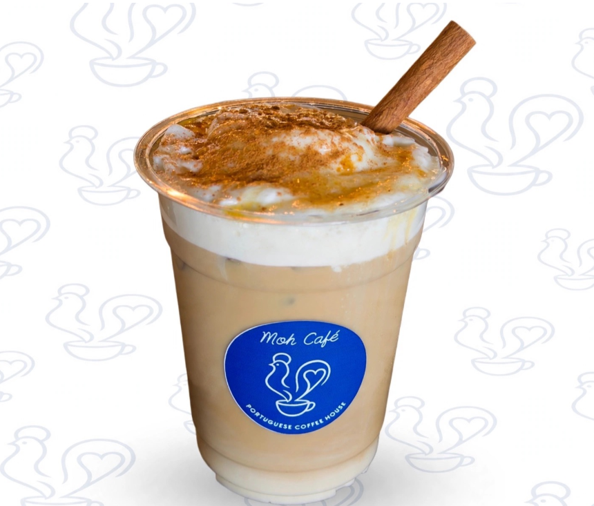 Pastel de Nata Latte Iced at MOH CAFE in Dania Beach, FL 33004 | YourMenu® Online Ordering