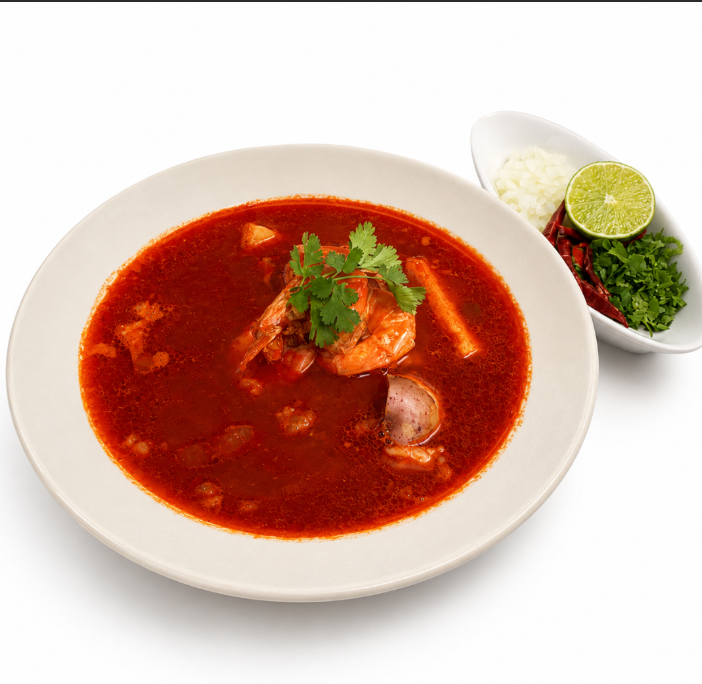 Caldo de camaron at Su Taqueria El Rey del Taco in Chicago, IL 60612 | YourMenu® Online Ordering