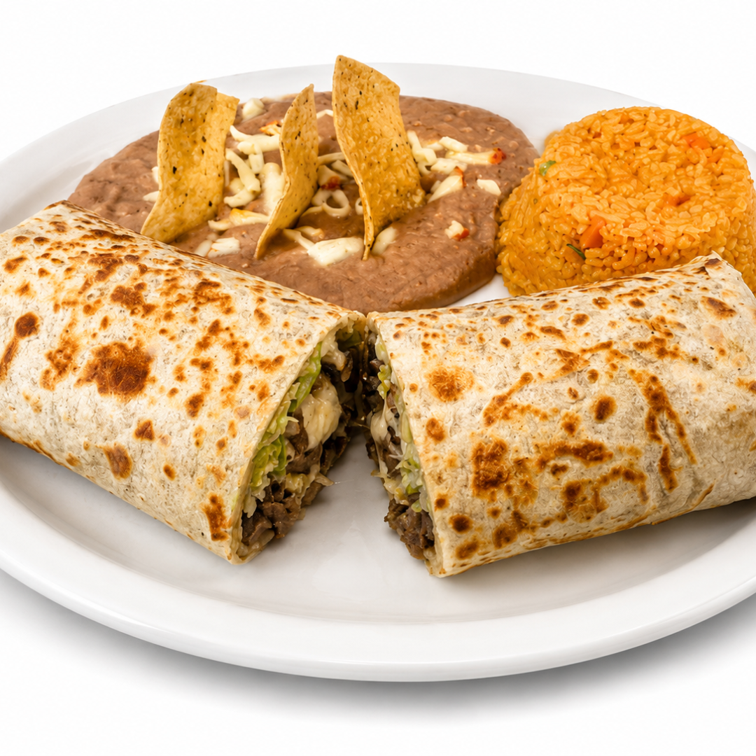 Burrito Dinner at Su Taqueria El Rey del Taco in Chicago, IL 60612 | YourMenu® Online Ordering