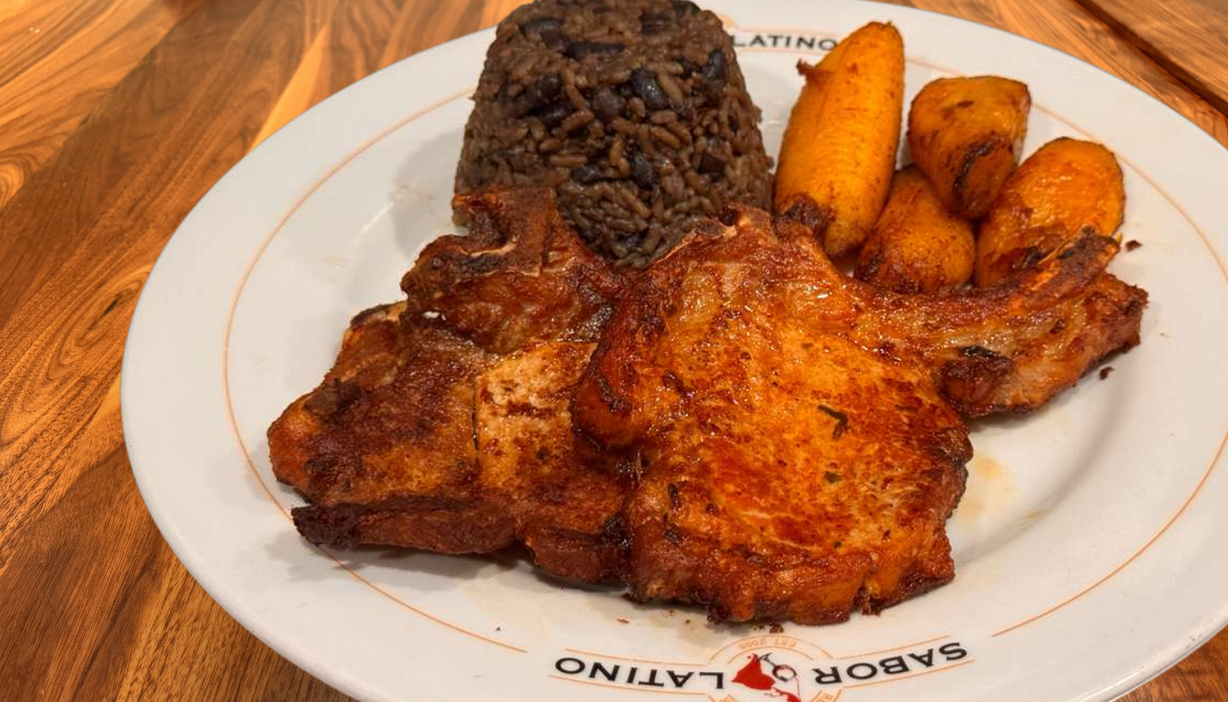 CHULETA FRITA at Sabor Latino Restaurant | Boynton Beach in Boynton Beach, FL 33426 | YourMenu® Online Ordering