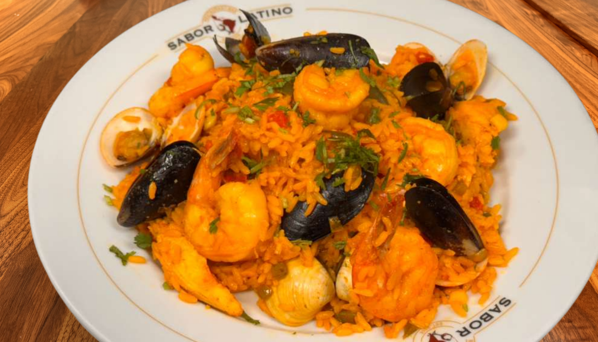 PAELLA at Sabor Latino Restaurant | Boynton Beach in Boynton Beach, FL 33426 | YourMenu® Online Ordering