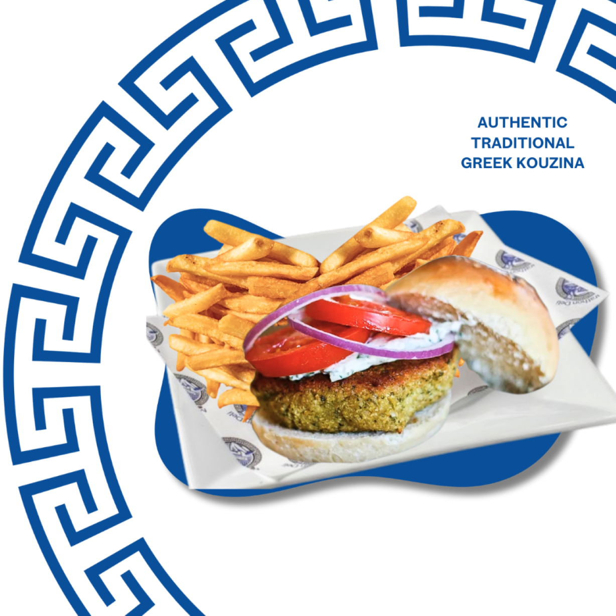 Falafel Burger Value Meal at Marathon Deli in College Park, MD 20740 | YourMenu® Online Ordering