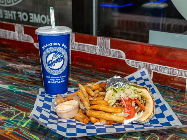 Chicken Gyro Sub Value Meal at Marathon Deli in College Park, MD 20740 | YourMenu® Online Ordering